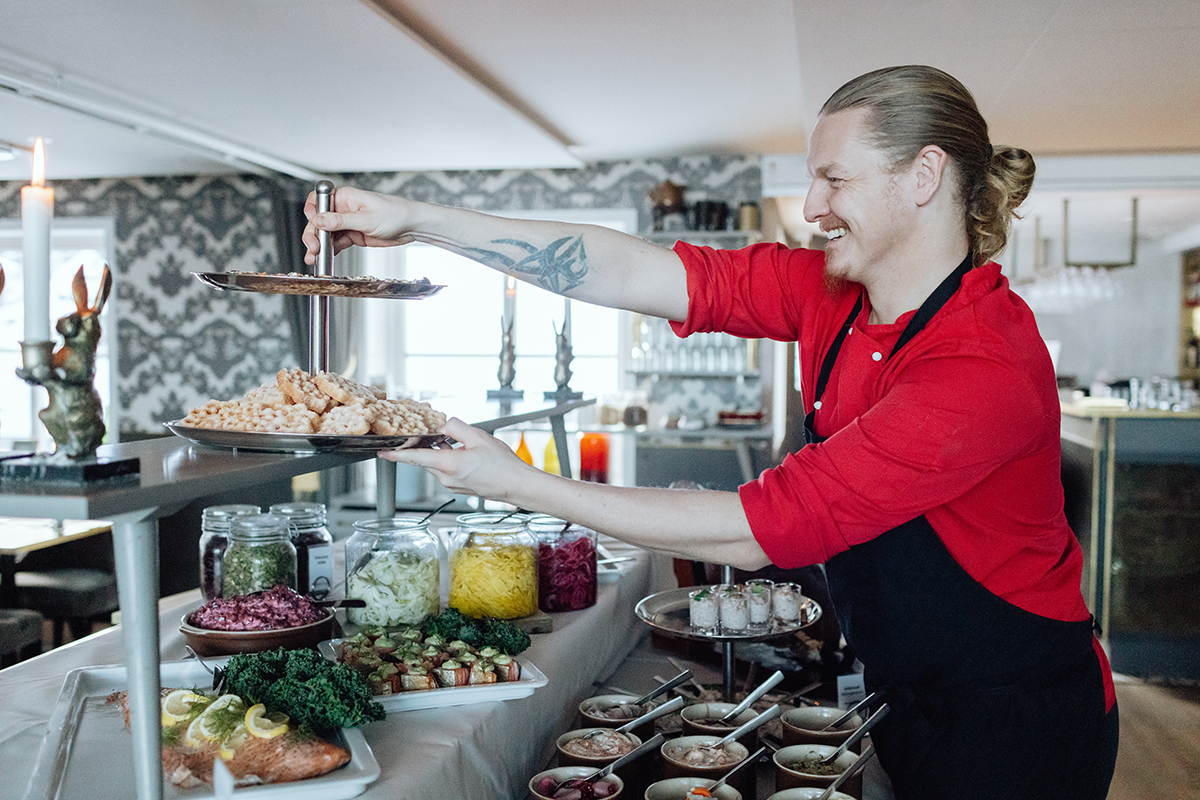 Julbord på Bauergården